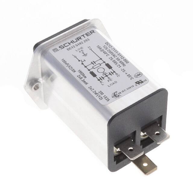 DC12.5102.203 SCHURTER Inc.  Módulos de entrada de energía (PEM)